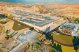 Vue aérienne de la station de traitement de Canberra