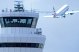 Vue de la tour de contrôle de l'aéroport de Londres Gatwick