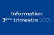 Information troisième trimestre 2025