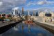 Vue du canal Gowanus Owls Head à New York