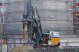 Une foreuse de pieux à zéro émission de CO2