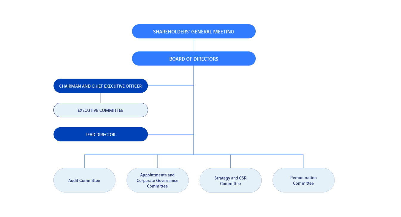 VINCI group's governance organization