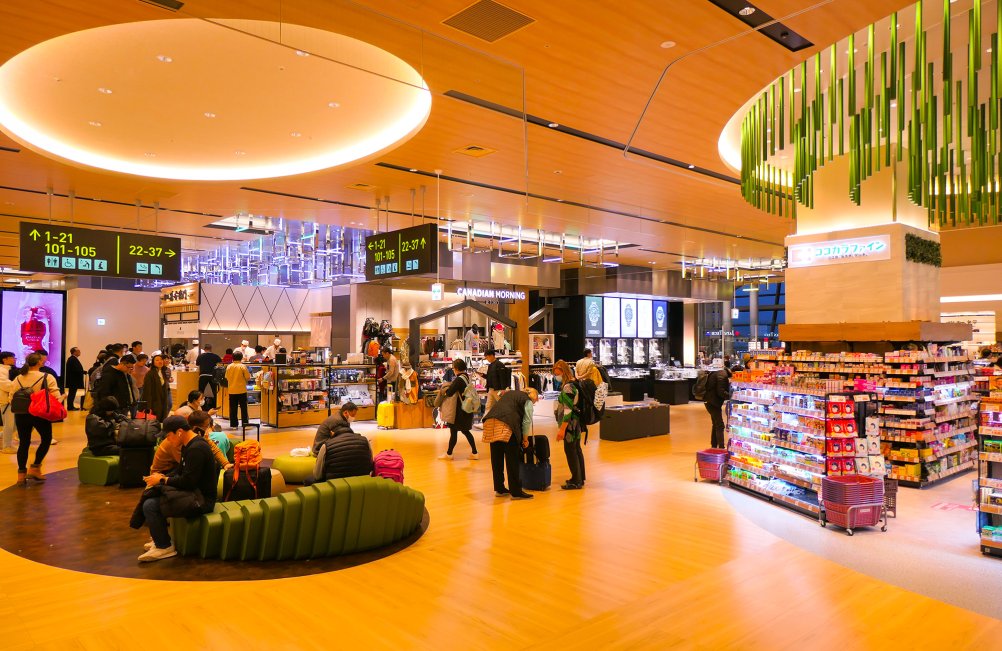 Le nouveau terminal de l’aéroport Kansai International, au Japon