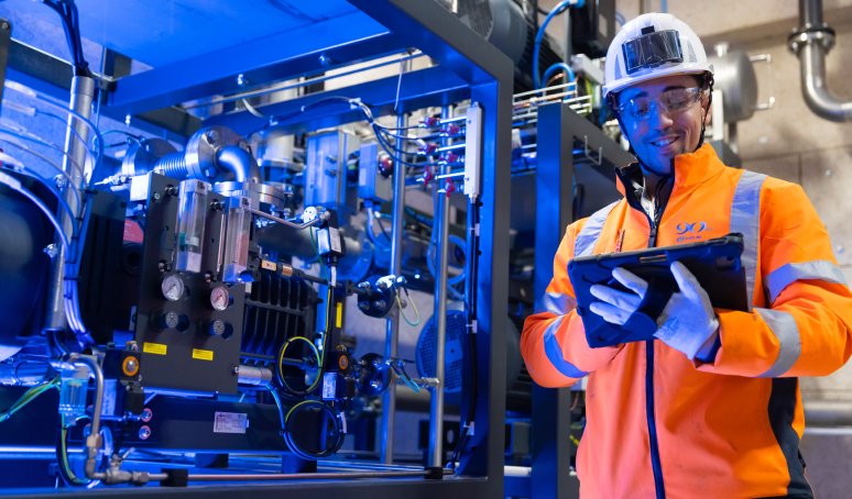 Collaborateur sur une digitalisation des opérations de maintenance