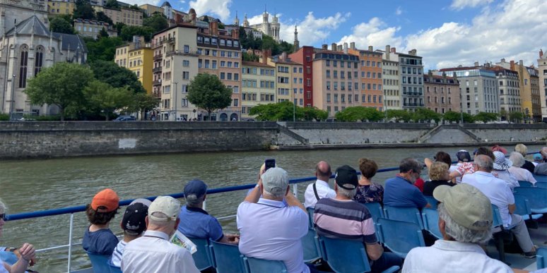 Cruise shareholders on the Rhone in Lyon (2024)