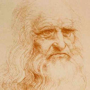Portrait de Leonard de Vinci