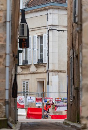 Réaménagement du centre-ville de Chablis