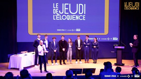 Finale du Jeudi de l'éloquence chez VINCI