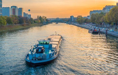 visuel décongestion transport fluvial
