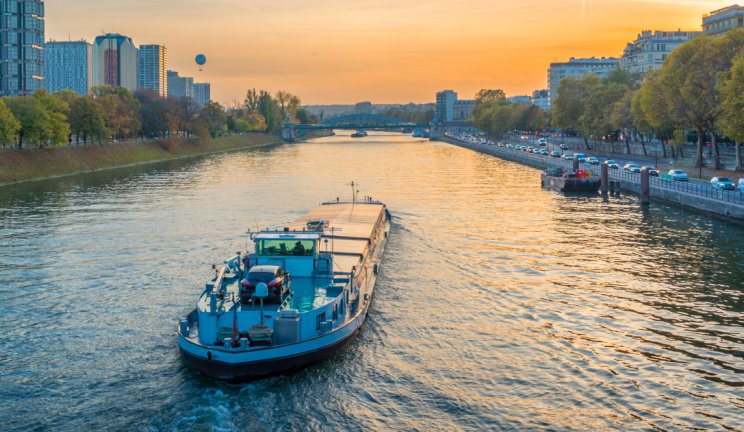 visuel décongestion transport fluvial
