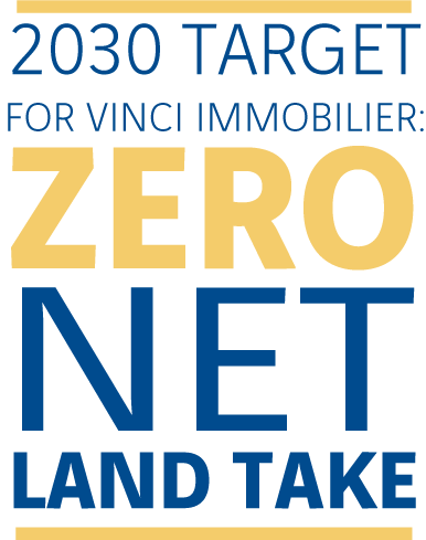 2030 target for vinci immobilier: zero net land take